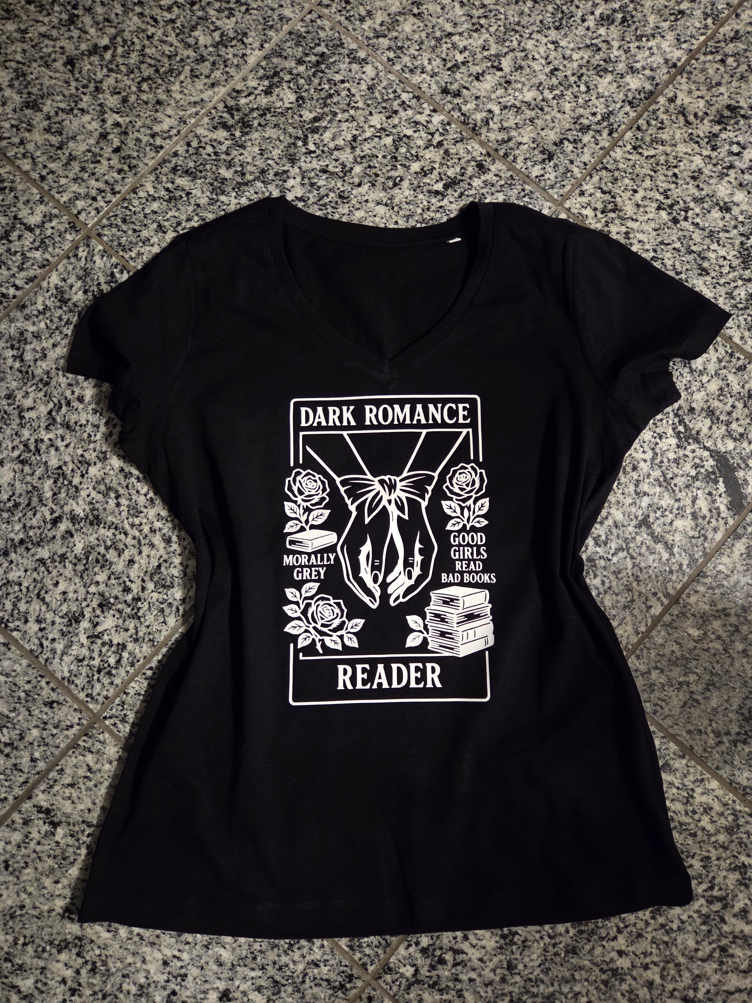 Dark Romance Reader Tshirt Gr.M