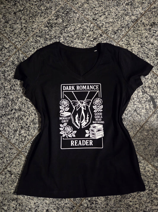 Dark Romance Reader Tshirt Gr.M